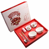 相親相愛(ài)一家人陶瓷七件套 LMD-XP-033