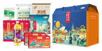 國(guó)潮錦繡·月滿升平中糧糧油大禮包B