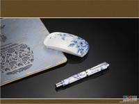 國色天香筆鼠標(biāo)鼠標(biāo)墊三件套